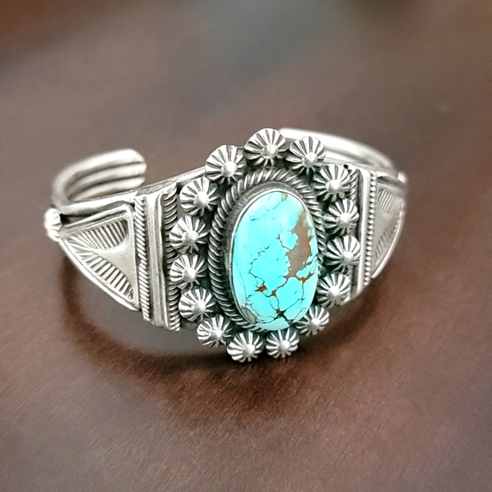 Turquise & Sterling Silver Bracelet